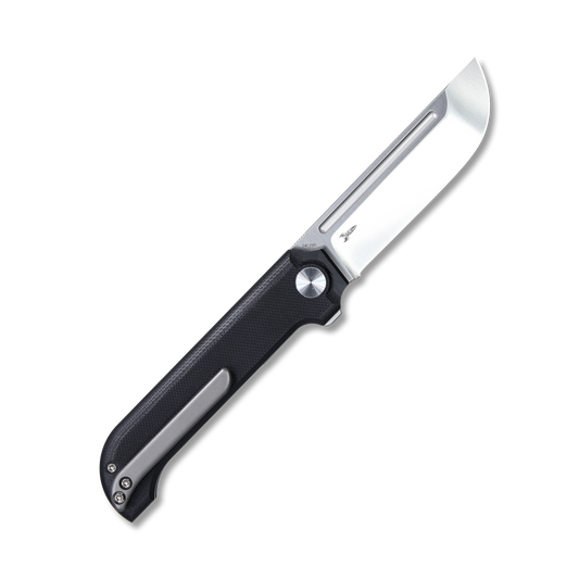 Master Designer Series Katana Folding Knife – 14C28N Stainless Steel EDC Pocket Knife with G10 Handle