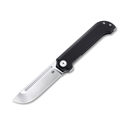 Master Designer Series Katana Folding Knife – 14C28N Stainless Steel EDC Pocket Knife with G10 Handle