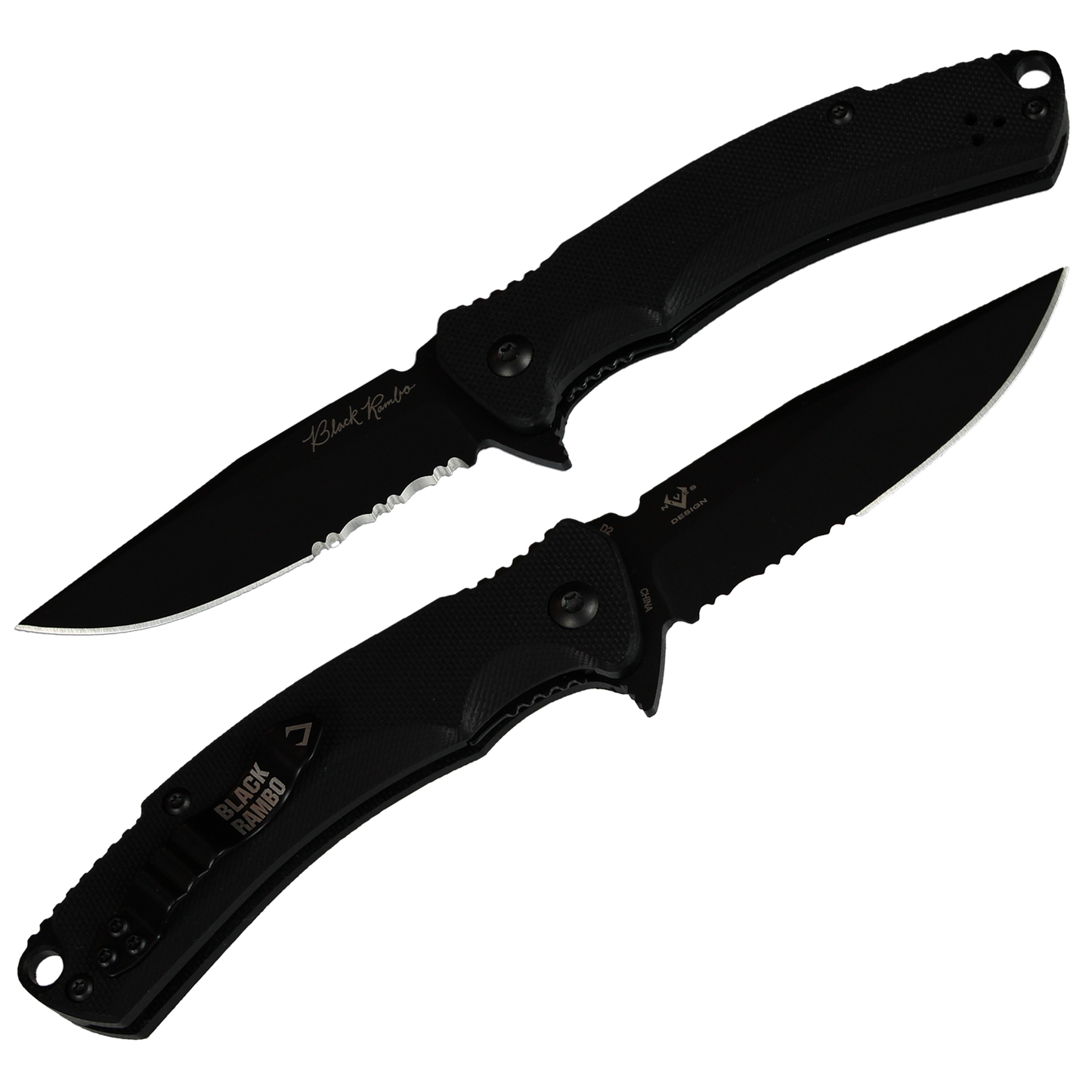 Black Rambo Shorty Pro