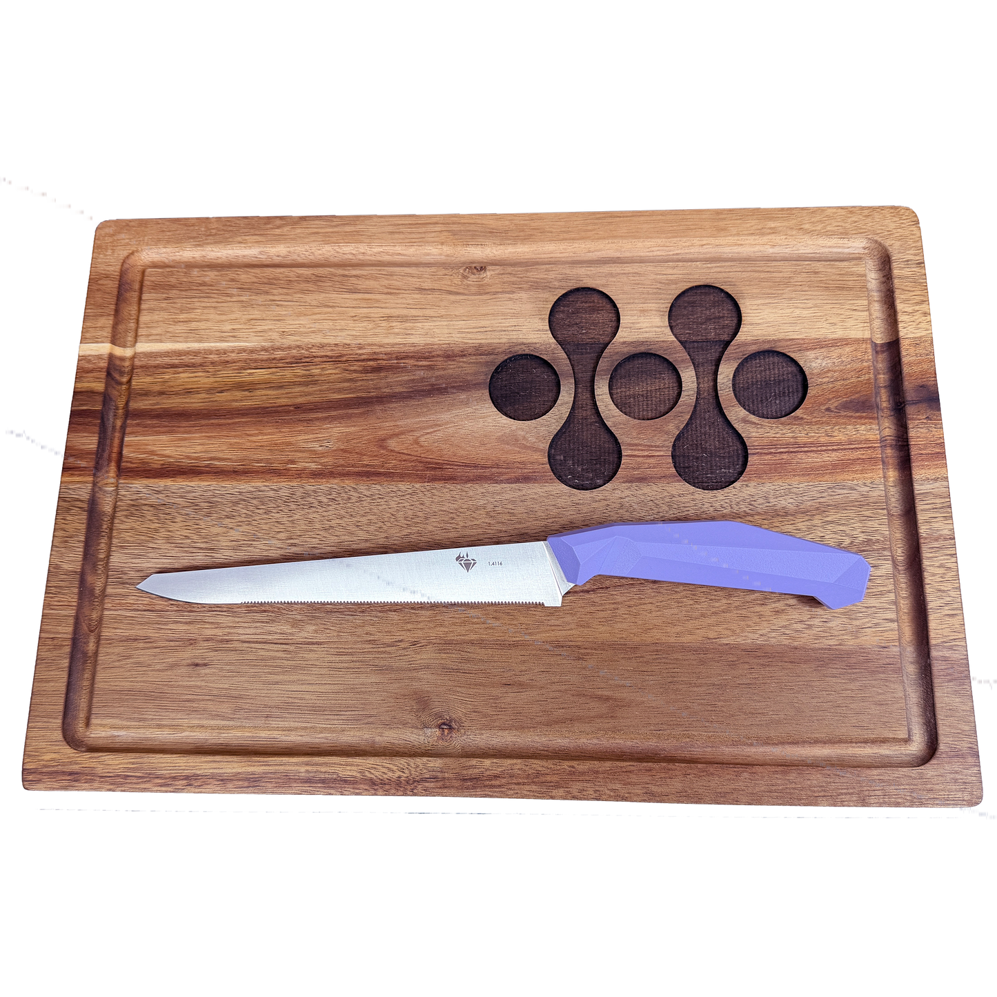Diafire Ridge Bread Knife