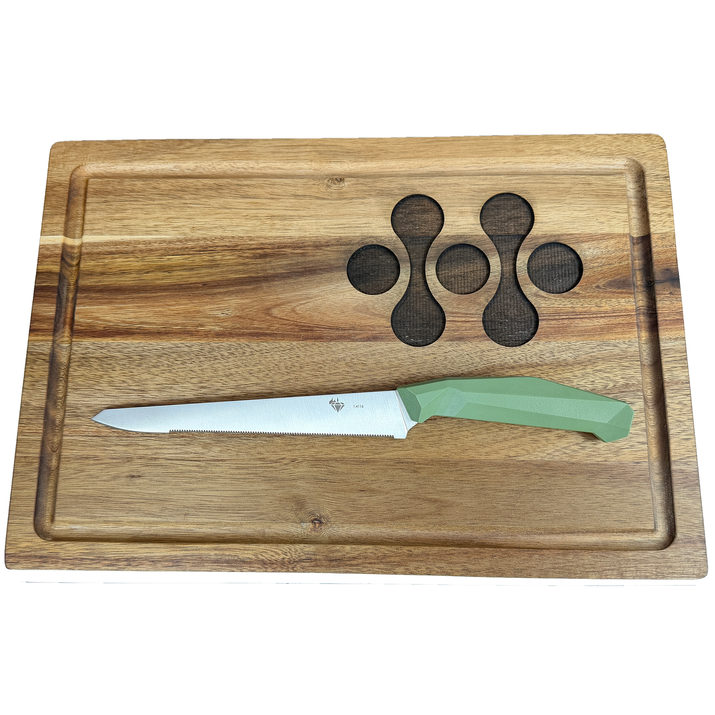 Diafire Ridge Bread Knife
