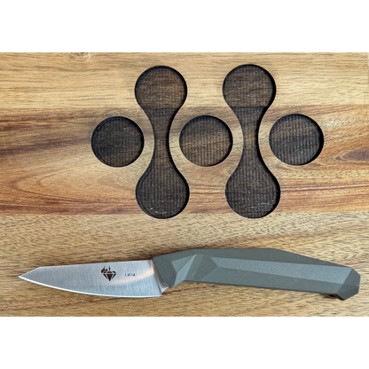Diafire Ridge Paring Knife