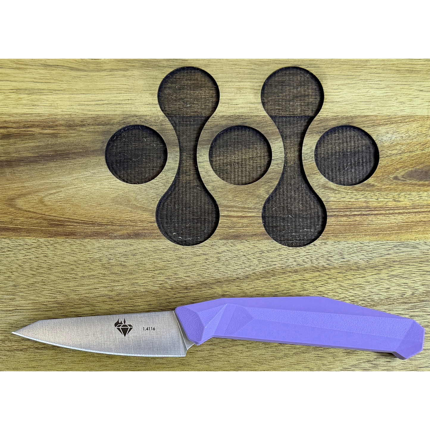 Diafire Ridge Paring Knife