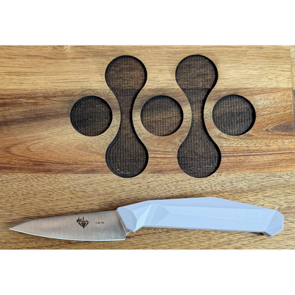 Diafire Ridge Paring Knife