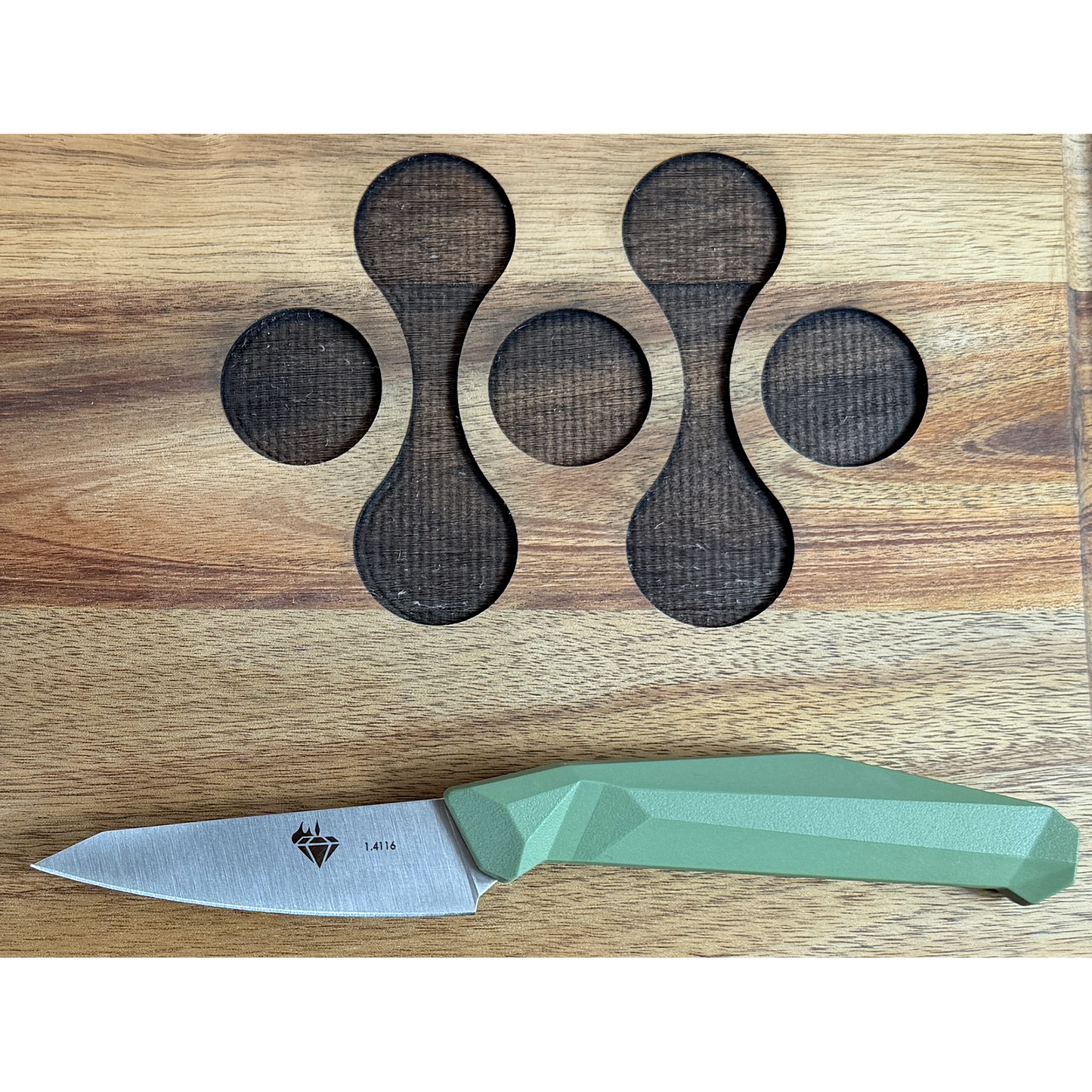Diafire Ridge Paring Knife
