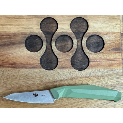 Diafire Ridge Paring Knife